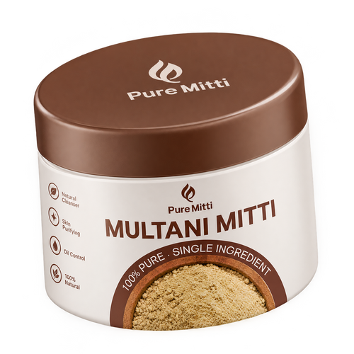 Pure Multani Mitti Powder 100% Pure Natural for Face & Skincare